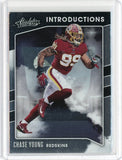 2020 Panini Absolute Football NFL Chase Young Introductions Card #I-CY