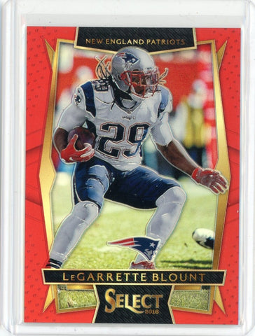 2016 Panini Select NFL LeGarrette Blount Red Card #60 /99