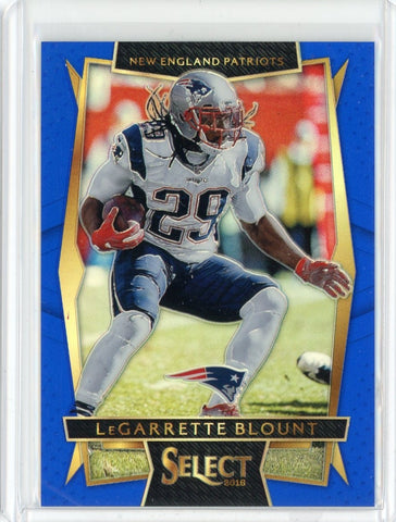 2016 Panini Select NFL LeGarrette Blount Blue Card #60 /149