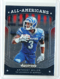 2019 Panini Draft Picks NFL Anthony Miller All Americans Card #7