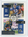 2016 Panini Football NFL Michael Strahan Bettis Class Reunion Card #CR-SB