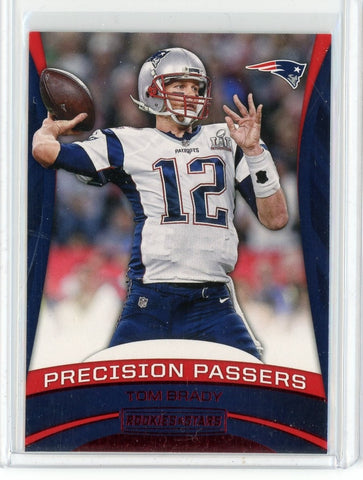 2017 Panini Rookies & Stars Tom Brady Precision Passers Card #2