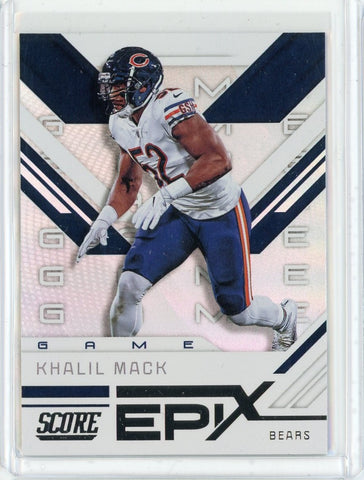 2019 Panini Score NFL Khalil Mack EPX Card #EG-2