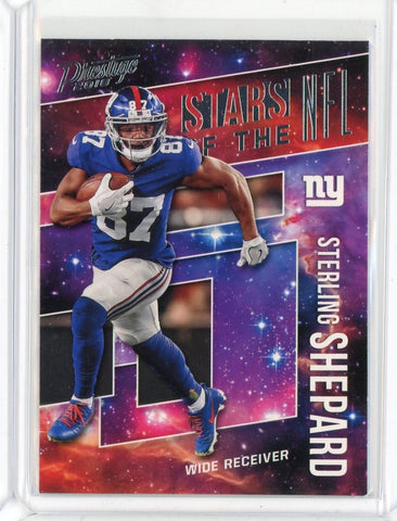 2018 Panini Prestige NFL Sterling Shepard Stars of the NFL Card #ST-SS