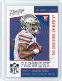 2016 Panini Prestige NFL Braxton Miller Passport Card #9