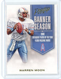 2016 Panini Prestige NFL Warren Moon Banner Season Card #34