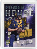 2018 Panini Prestige NFL Jared Goff Powerhouse Card #PH-JG