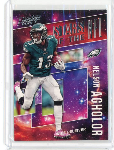 2018 Panini Prestige NFL Nelson Agholor Stars of the NFL Card #ST-NA