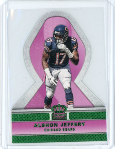 2015 Panini Crown Royale NFL Alsnon Jeffrey Pink Ribbons Card #PR20