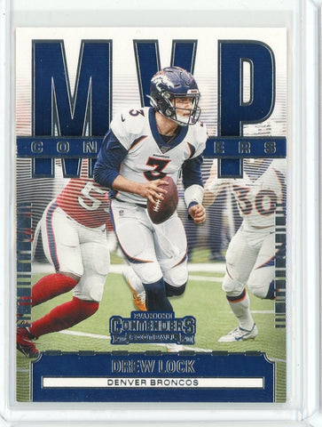 2020 Panini Contenders NFL Drew Lock Card #MC-DLO