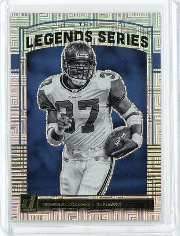 2018 Panini Donruss NFL Shuan Alexander Legend Series Card #D-39 Seahawks