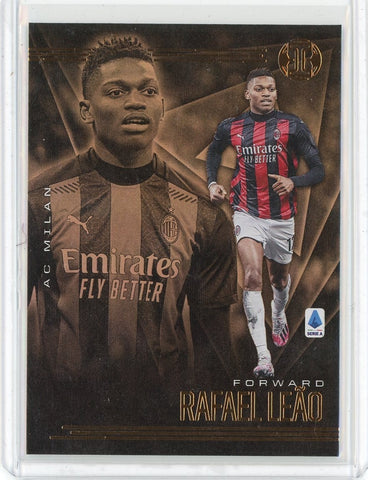2020-21 Panini Chronicles Illusions Soccer Rafael Leao Card #1