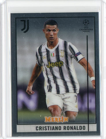 2021 Topps Merlin Soccer Cristiano Ronaldo Card #50
