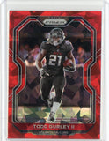 2020 Panini Prizm NFL Todd Gurley II Red Cracked Ice Card #228