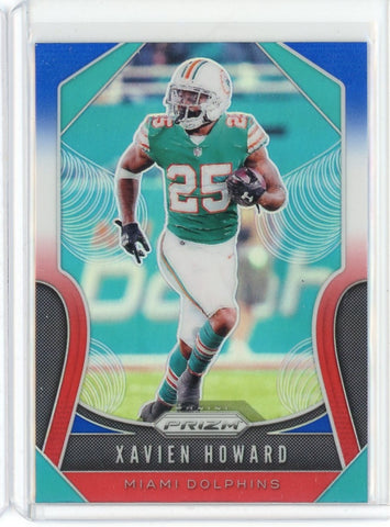 2019 Panini Prizm NFL Xavien Howard Red White Blue Card #15