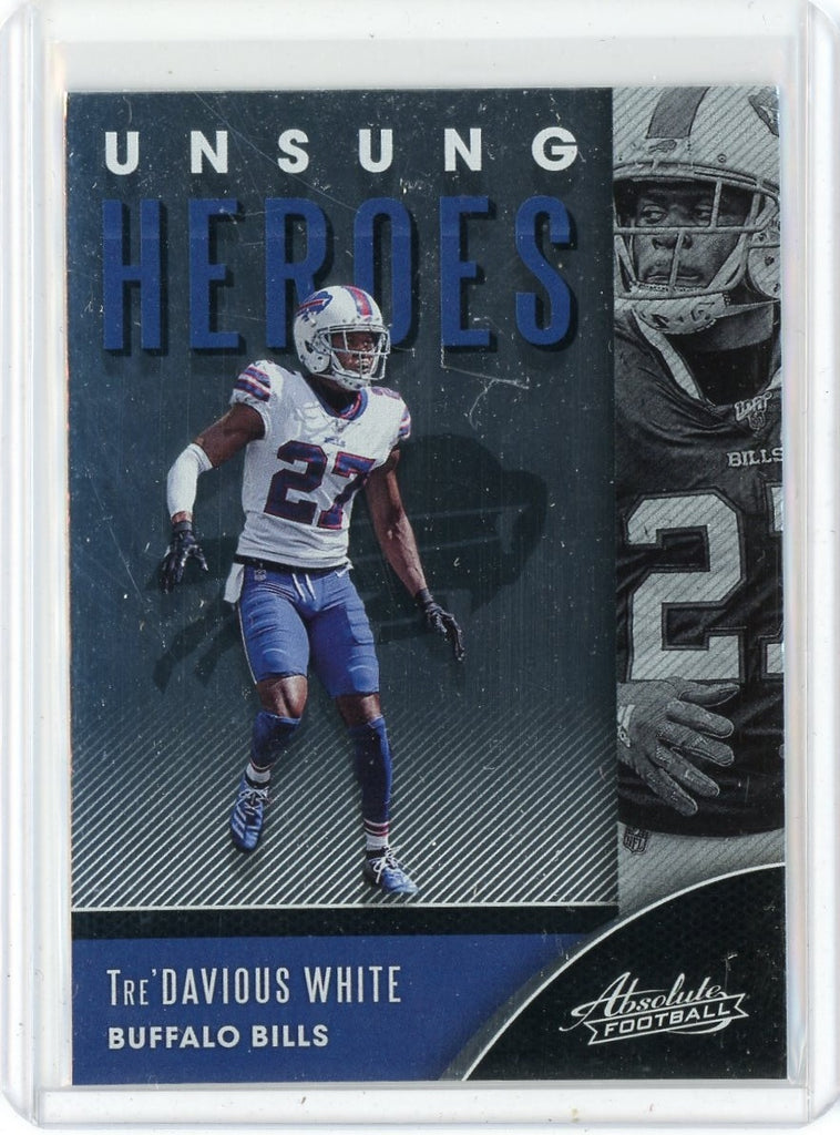 2020 Panini Absolute Football NFL Tre'Davious White Unsung Heroes Card #UH-TW