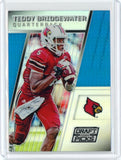 2016 Panini Prizm Draft Picks NFL Teddy Bridgewater Card #91