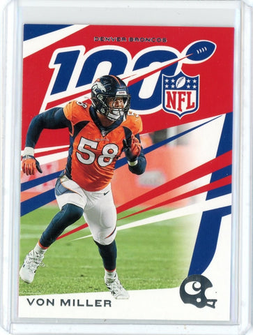 2019 Panini Chronicles NFL Von Miller NFL100 Card #29