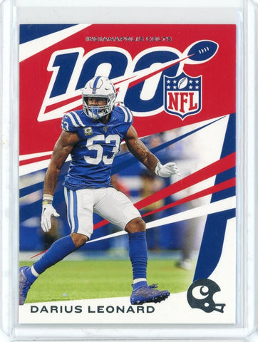 2019 Panini Chronicles NFL Darius Leonard NFL100 Card #41