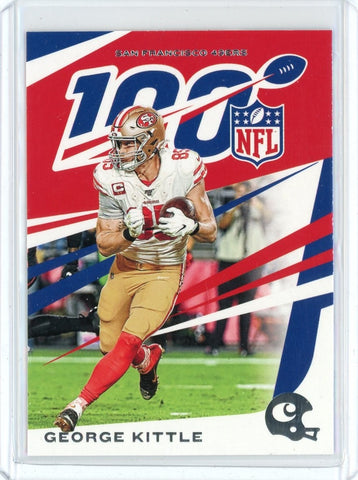 2019 Panini Chronicles NFL George Kittle NFL100 Card #84