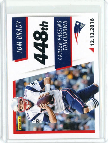 2021 Panini Score NFL Tom Brady Passing Touchdowns Card #TBT-448