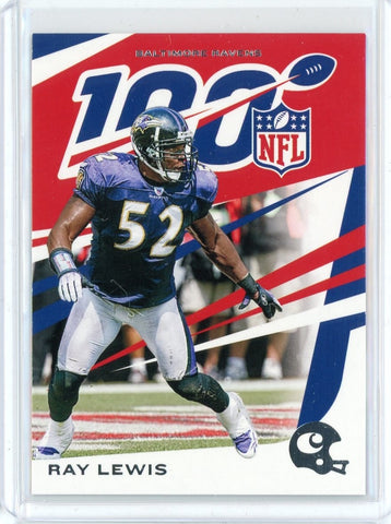 2019 Panini Chronicles NFL Ray Lewis NFL100 Card #8