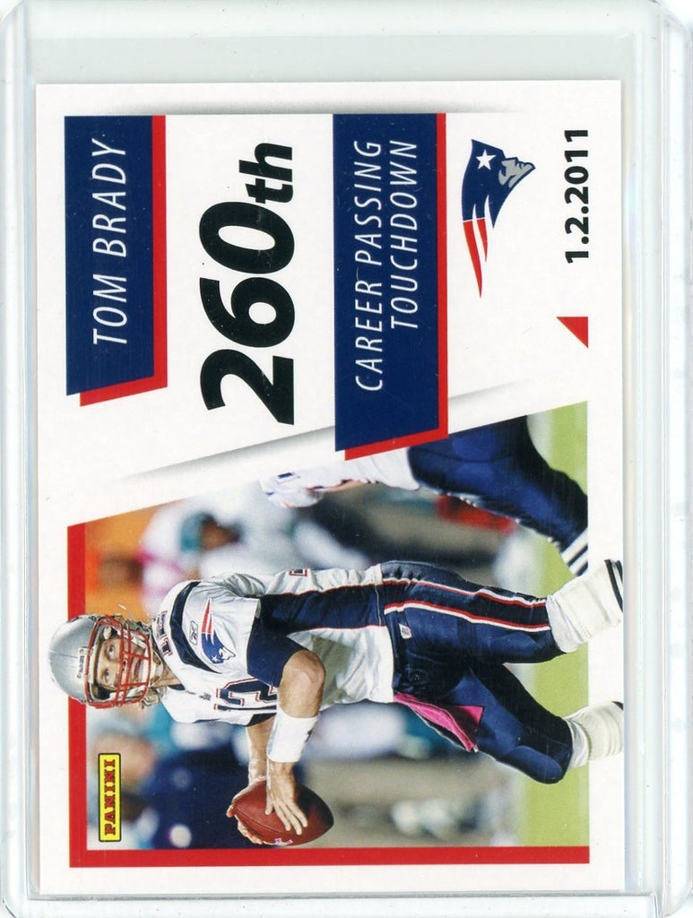 2021 Panini Score NFL Tom Brady Passing Touchdowns Card #TBT-260
