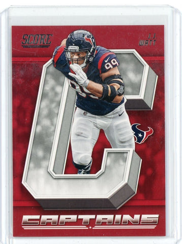 2018 Panini Score NFL JJ Watt Captains Card #30