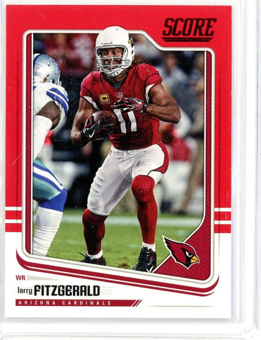 2018 Panini Score NFL Larry Fitzgerald Card #3