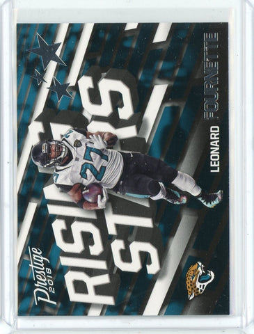 2018 Panini Prestige NFL Leonard Fournette Rising Stars Card #RS-LF