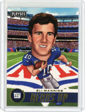 2017 Panini Playoff NFL Eli Manning Heads Up Card #18