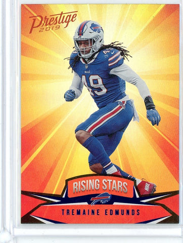 2019 Panini Pretige NFL Tremaine Edmunds Rising Stars Card #RS-TE