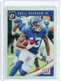 2018 Panini Donruss Optic NFL Odell Beckham Jr Card #72