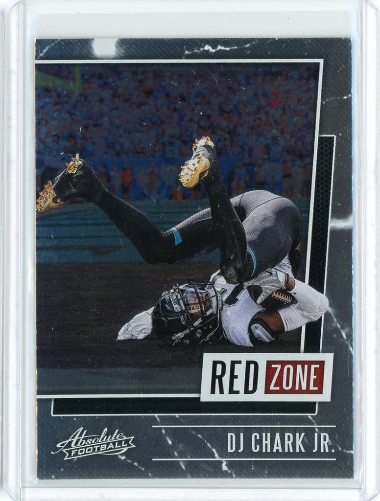 2020 Panini Absolute Football NFL Dj Chark Jr Red Zone Card #RZ-DCJ