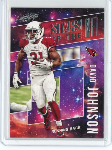 2018 Panini Prestige NFL David Johnson Stars of the NFL Card #ST-DJ