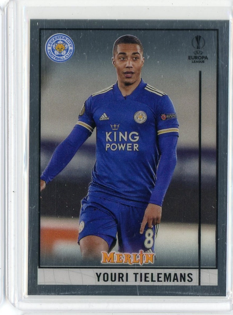 2021 Topps Merlin Soccer Youri Tielemans Leicester Card #19
