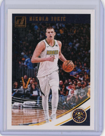 2018-19 Panini Donruss Basketball Nikola Jokic Card #100