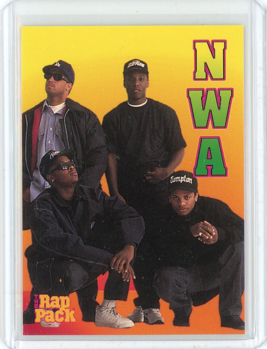 1991 The Rap Pack NWA Card #93