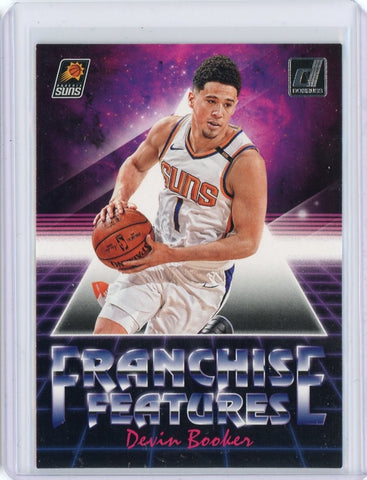 2018-19 Panini Donruss Basketball Devin Booker Franchise Features Card #24