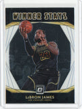 2020-21 Panini Donruss Optic Basketball Lebron James Winner Stays Card #20