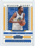 2019-20 Panini Contenders Basketball Kevin Durant Winning Ticket Card #9