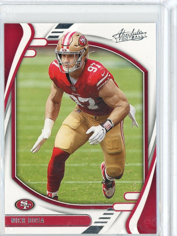 2021 Panini Absolute Football NFL Nick Bosa Card #84