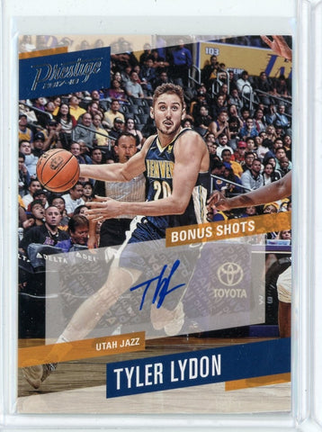 2017-18 Panini Prestige Basketball Tyler Lydon Auto Card #55