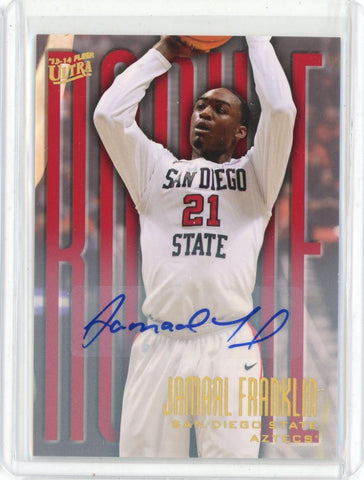 2013-14 Fleer Ultra Basketball Jamaal Franklin Auto Card #194