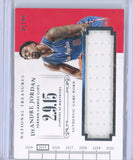 2014-15 Panini National Treasures Basketball DeAndre Jordan Patch Card #T-DJ /99