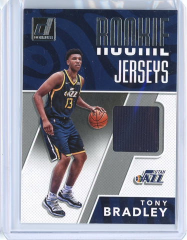 2017-18 Panini Donruss Basketball Tony Bradley Rookie Jerseys Patch Card #RJ-TB1