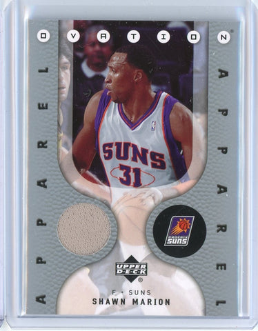 2006-07 Upper Deck Ovation Basketball Shawn Marion Apparel Patch Card #OA-SM