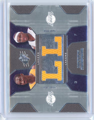 2007-08 Upper Deck SPX Basketball Kobe Bryant Lamar Odon Patch Card #WMC-KL