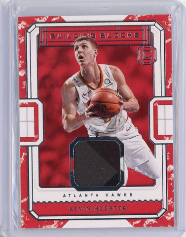 2018-19 Panini Cornerstones Basketball Kevin Huerter Building Blocks Patch Card #BB-KH