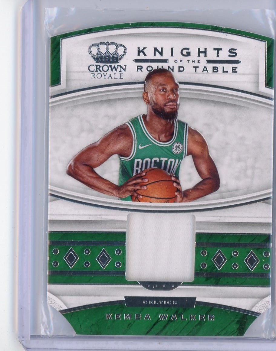 2019-20 Panini Crown Royale Basketball Kemba Walker Patch Card #KT-KW